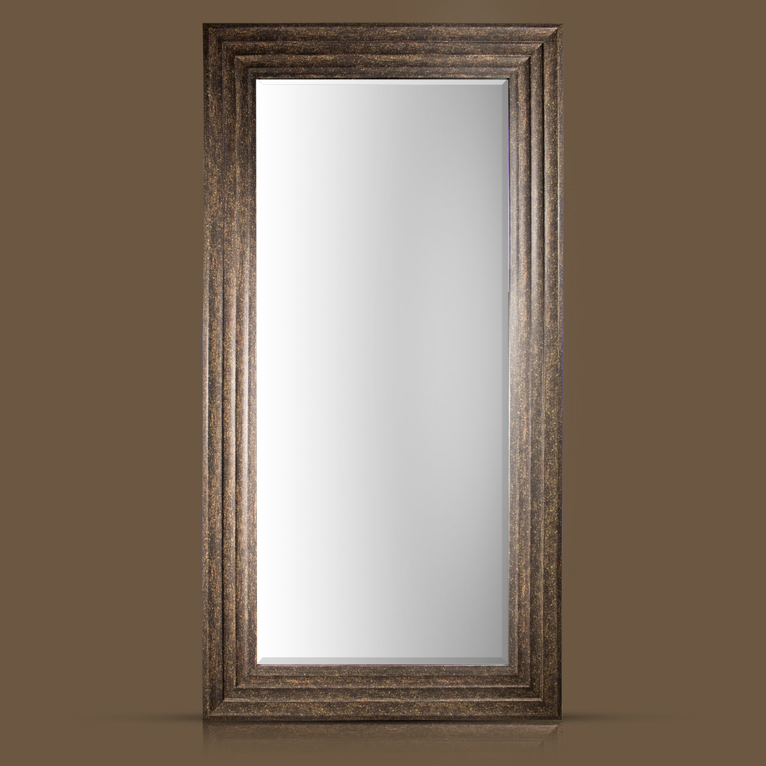 Red Barrel Studio Modern Vertical Rectangular Framed Wall Mirror